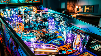 Vibrant Pinball Machine in Stunning Ultra, Pinball Machine, pinball, arcade, video game, neon HD wallpaper