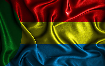 Itaituba flag, , silk wavy flags, brazilian cities, Day of Itaituba, Flag of Itaituba, fabric flags, 3D art, Itaituba, cities of Brazil, Itaituba 3D flag HD wallpaper
