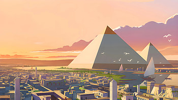 video game, Pharaoh: A New Era, pyramid, Egypt HD wallpaper