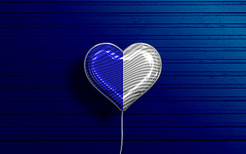 I Love Laois, , realistic balloons, violet wooden background, Day of Laois, irish counties, flag of Laois, Ireland, balloon with flag, Counties of Ireland, Laois flag, Laois HD wallpaper