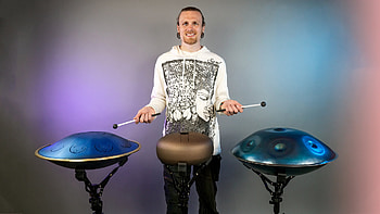 Sonic energy steel tongue drum, Rav vast, Aura handpan, Handpan stands HD wallpaper