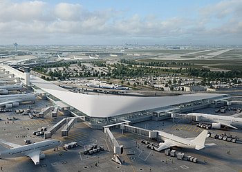Chicago O'Hare Airport, Billion revamp, CNN travel, Travels HD wallpaper