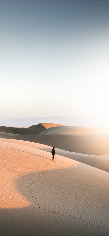 Dune , Sand dunes, Nature's textures, Serene beauty HD phone wallpaper