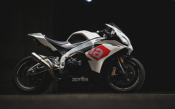 2022 Aprilia RSV4 side view, exterior, new white RSV4, sport bikes, racing motorcycle, Aprilia HD wallpaper