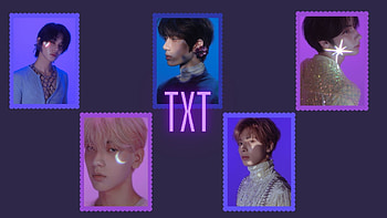 TxT blue/purple, music HD wallpaper