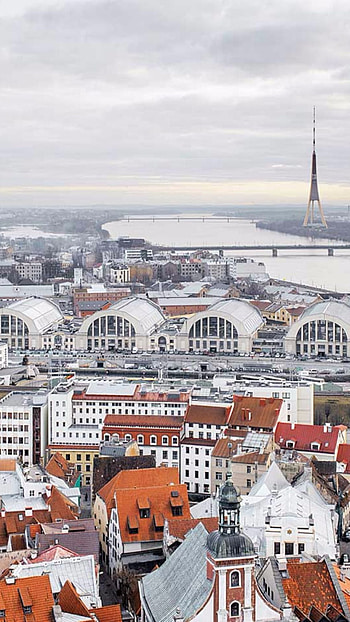 Latvia Travels, Riga cityscape, Urban charm, Vibrant streets HD phone wallpaper