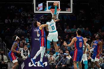Pistons vs Hornets, Miles Bridges HD wallpaper