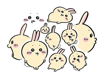 Charming Chiikawa : Adorable Anime Bunnies Collection, Anime, Chiikawa HD wallpaper