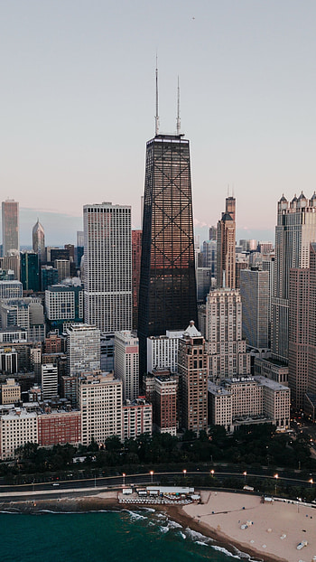 875 North Michigan Avenue, Chicago HD phone wallpaper