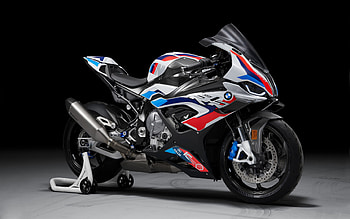 BMW M 1000 RR, studio, 2022 bikes, superbikes, german motorcycles, 2022 BMW M 1000 RR, BMW HD wallpaper
