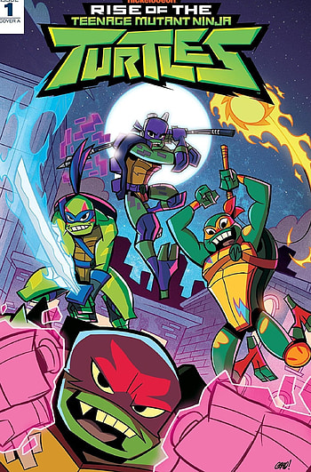 Rise of the TMNT, Dynamic scenes, Turtle power, Action-packed HD phone wallpaper
