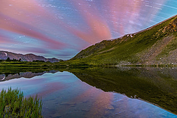 Loveland Pass, fun, cool, nature, lake, sunset HD wallpaper