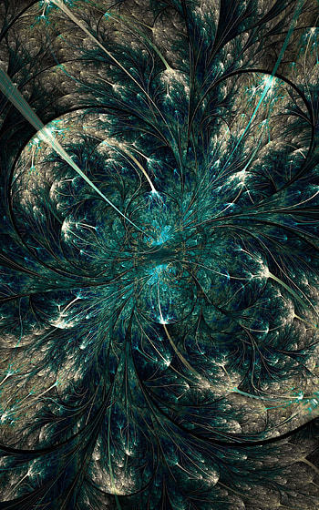 Abstract, Patterns, Fractal, Rotation, Swirling, Involute, Chaotic HD phone wallpaper