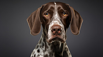 German Shorthaired Pointer Dog Portrait, portrait, dog, Animal, german shorthaired pointer HD wallpaper