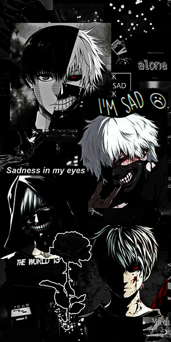 sad, art, cartoon HD phone wallpaper