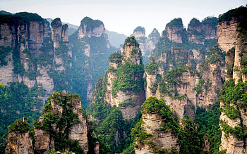 Zhangjiajie Travels, Mountains, Zhangjiajie China HD wallpaper