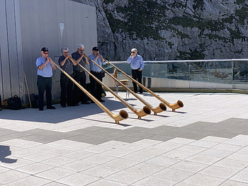 Alphorn melody, Traditional Swiss music, Ettelsberg tourist attraction, Amber Madison Monroes HD wallpaper