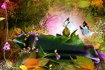 Fantasy Butterflies, Abstract, Butterfly, beautiful, Fantasy HD wallpaper