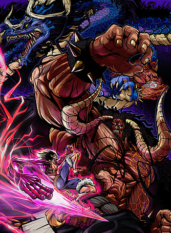 Luffy vs Kaido Fanart. Manga anime one piece, Kaido one piece, One piece luffy, One Piece Luffy vs Katakuri HD phone wallpaper