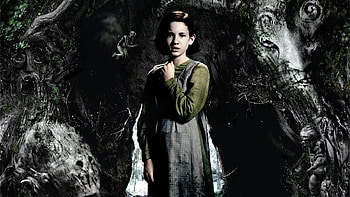 Pan's Labyrinth, Atmospheric backdrops, Fantasy movie visuals, Cinematic storytelling HD wallpaper