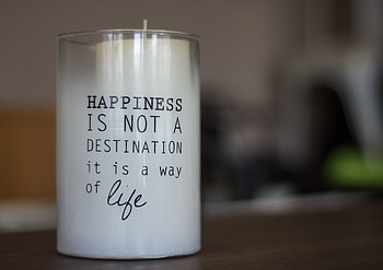 Words, Inscription, Motivation, Candle HD wallpaper