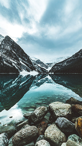 Unique, Mountain Abstract HD phone wallpaper