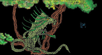 Eye of the dragon, abatract, any, fantasy, textures HD wallpaper