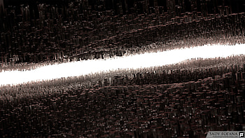 Reflection, Miscellanea, Miscellaneous, Structure, 3D, Illusion HD wallpaper