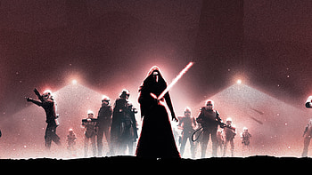 Star Wars The Force Awakens Poster Art, star-wars-the-force-awakens, star-wars, movies, artist, artwork, digital-art HD wallpaper