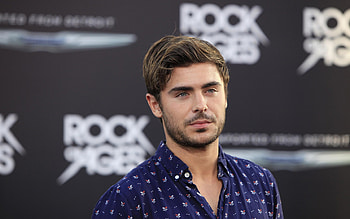 Rock of Ages premiere 2012, Zac Efron HD wallpaper