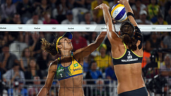 2016 Summer Olympics, Beach Volleyball HD wallpaper