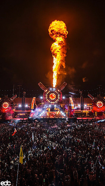 EDC Las Vegas, Party HD phone wallpaper