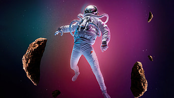 Astronaut Falling Sky , astronaut, artist, artwork, digital-art HD wallpaper