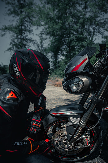 Motorcycles, Motorcyclist, Helmet, Motorcycle, Bike HD phone wallpaper