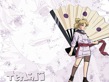 temari, naruto, gaaras sister HD wallpaper