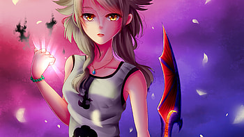 Xolette, anime-girl, anime, artist, artwork, digital-art, deviantart HD wallpaper