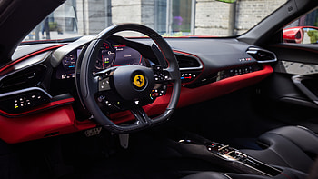 Ferrari 296 GTB 2022 Interior Cars HD wallpaper
