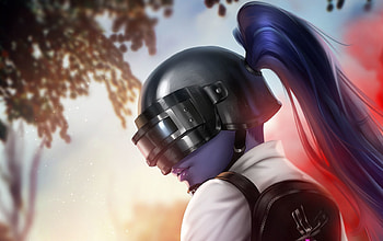PUBG, widowmaker, overwatch, video game, crossover HD wallpaper