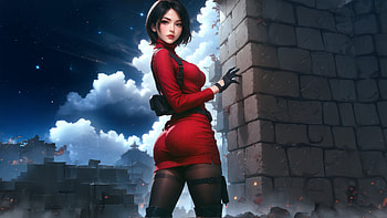 Ada Wong Resident Evil 4, ada-wong, resident-evil, games, 2024-games, artwork, art, digital-art, ai, video-games, deviantart HD wallpaper