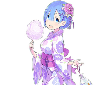 Rem — Re:Zero Yukata, Anime, Re:Zero - Starting Life in Another World, Rem (Re:ZERO) HD wallpaper