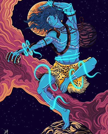 Lord Shiva, art, organism HD phone wallpaper