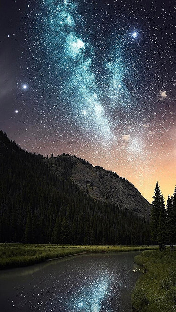 Night Sky, Beautiful Night Sky HD phone wallpaper
