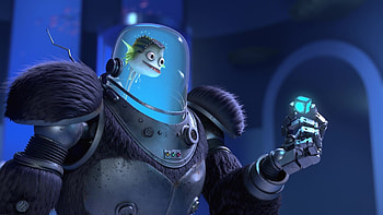 Megamind Movie Heroic Standoff, movie, Megamind vs. The Doom Syndicate HD wallpaper