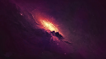 Space, nebula, dark, clouds HD wallpaper
