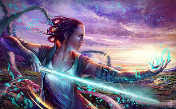 Daisy Ridley Artwork , daisy-ridley, hoot, artwork, artist, digital-art, artstation HD wallpaper