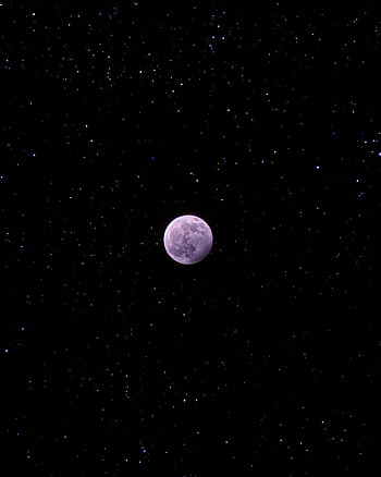 Sky, Universe, Stars, Moon, Dark HD phone wallpaper