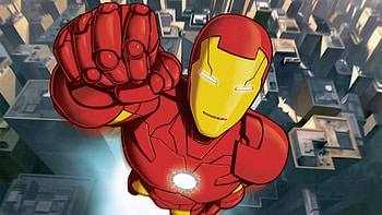 Iron Man: Armored Adventures , Arc Reactor Flight (), Stark Skyline HD wallpaper