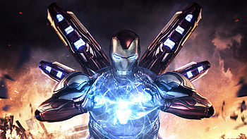 Iron Man Avengers Endgame , avengers-end-game, iron-man, superheroes, digital-art, artwork, behance HD wallpaper