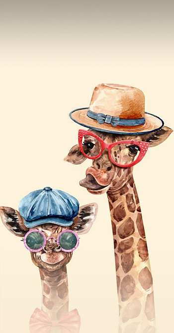 Cool giraffe, cool_giraffe, smiley_giraffe HD phone wallpaper
