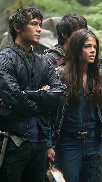 The 100, bellamy blake, octavia blake HD phone wallpaper